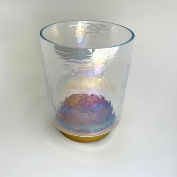 Iridescent Hurricane Candle Holder - Picture 3 of 5
